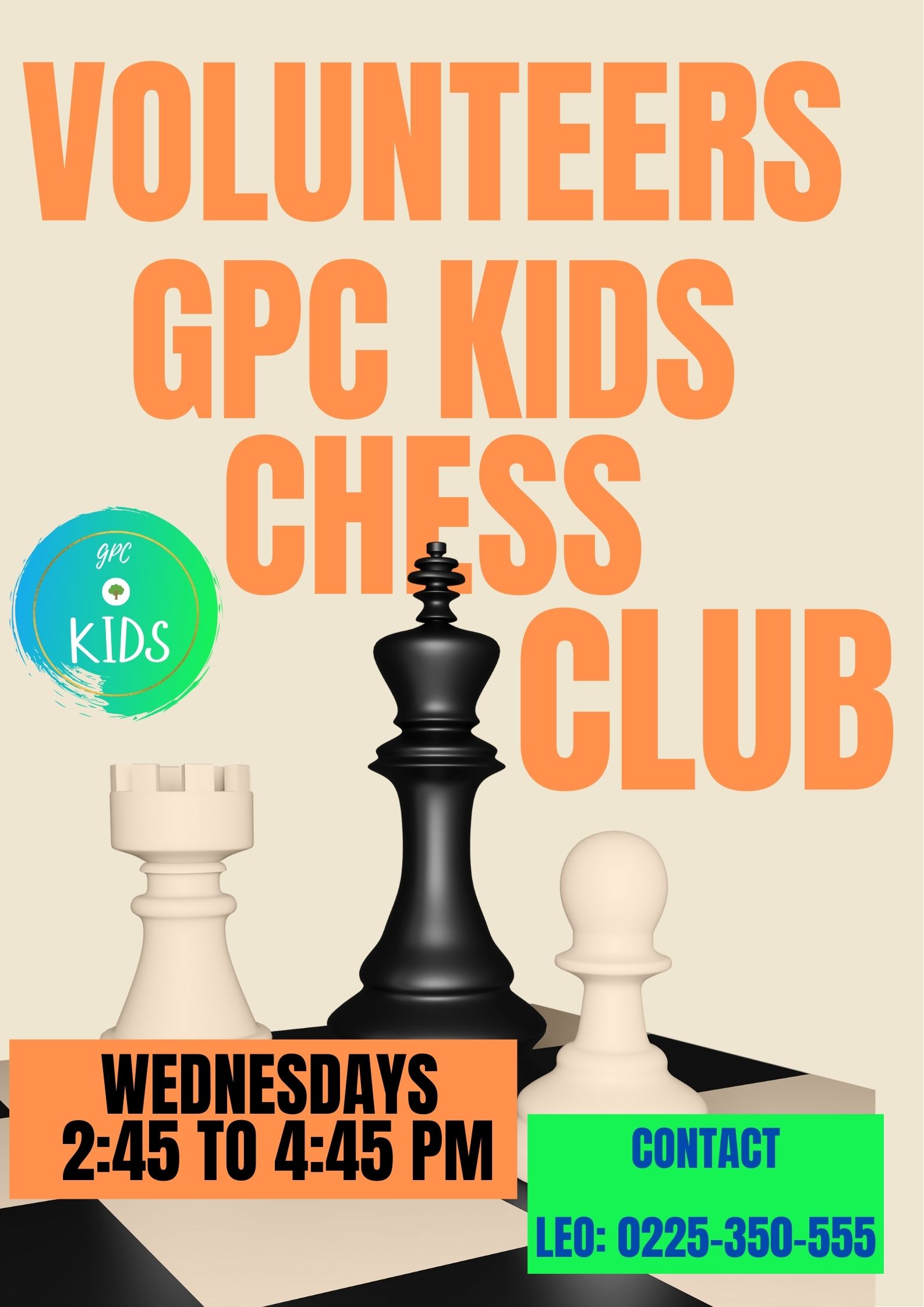 Chess Club volunteers