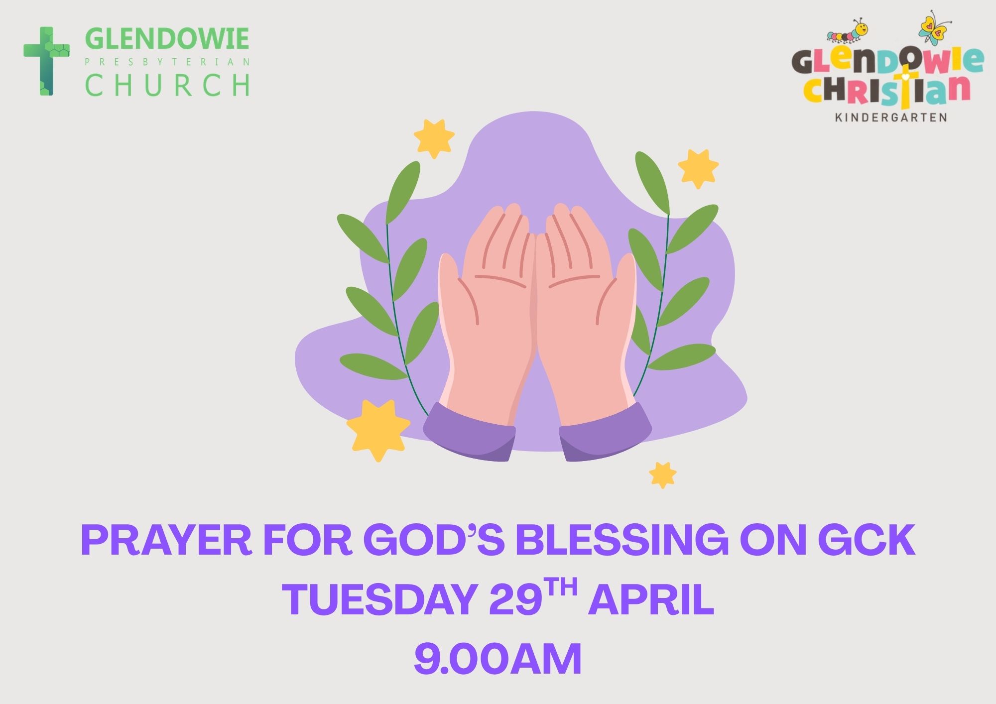 GCK Prayer Meeting Flyer