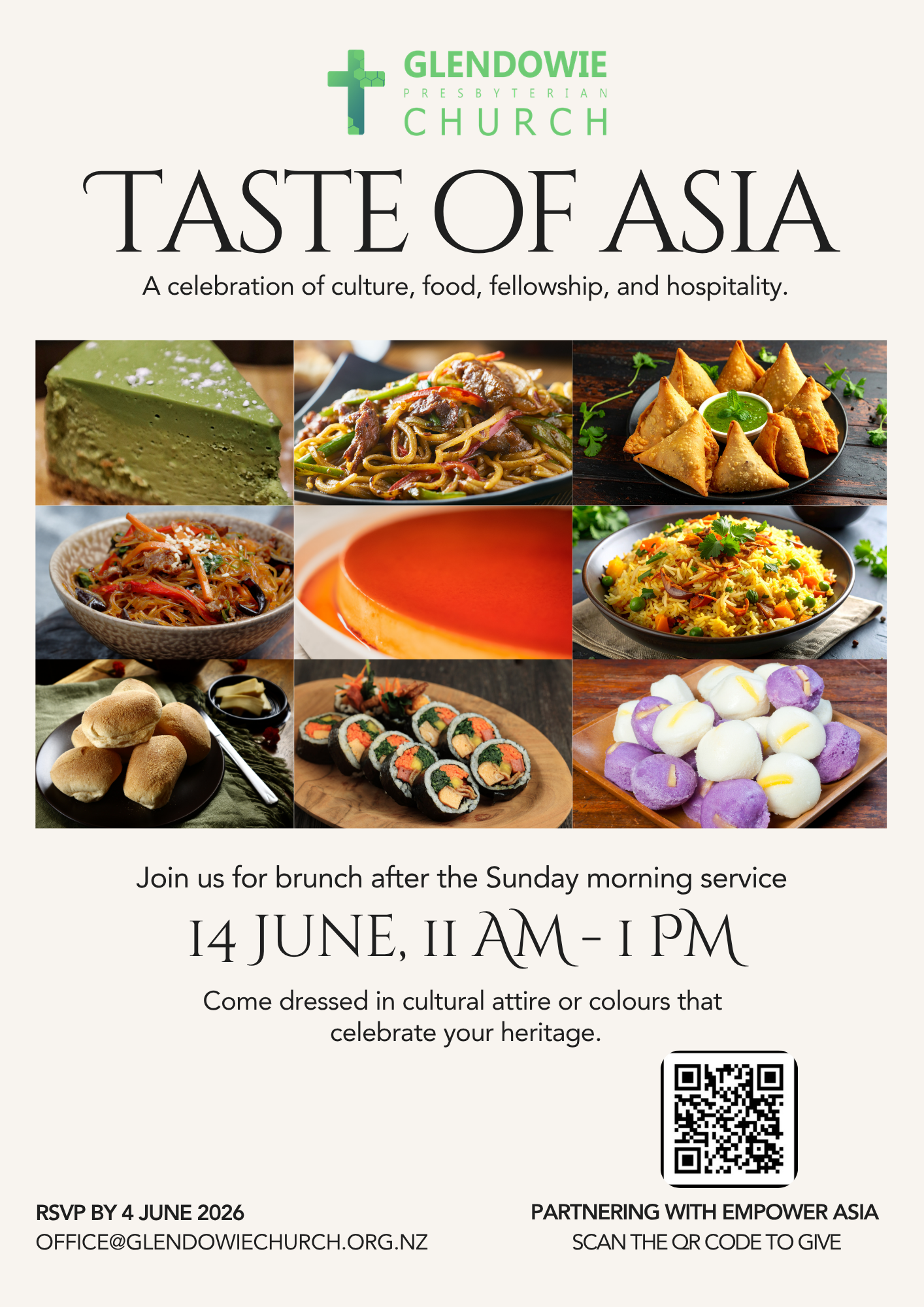 Taste of Asia Flyer